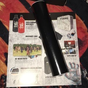 AMC the walking dead supply drop 3D wall poster